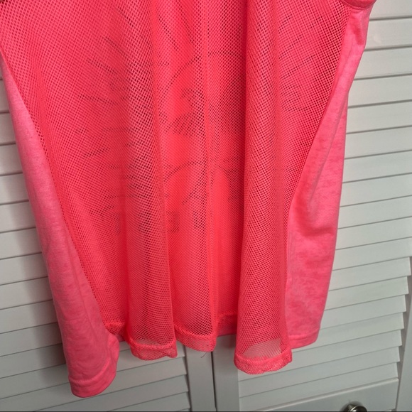 Pop Surf Neon Pink Key West Print Tank Top Size Medium - Picture 10 of 10